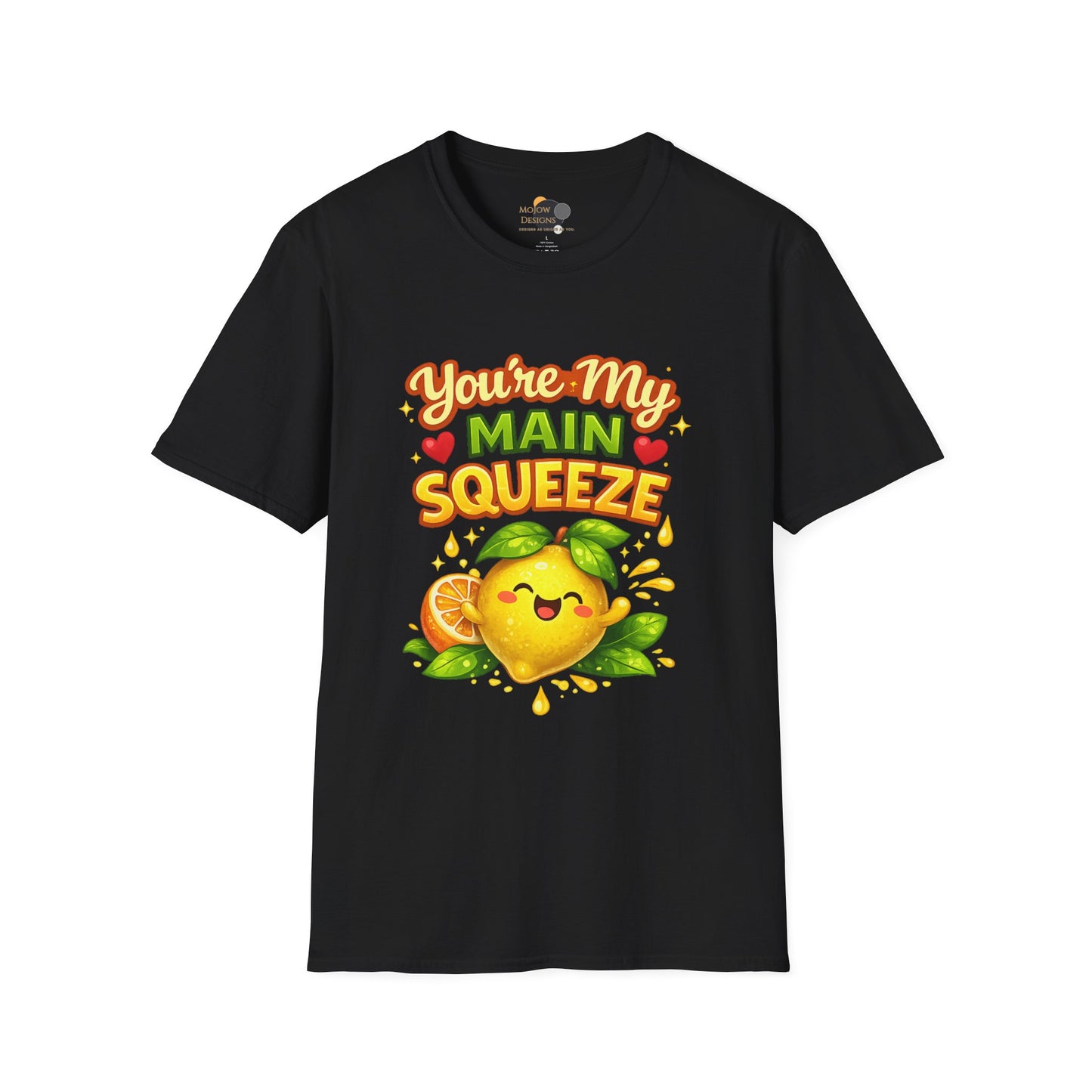You’re My Main Squeeze T-Shirt — Cute Lemon Pun Graphic Tee for Couples & Valentine’s Day