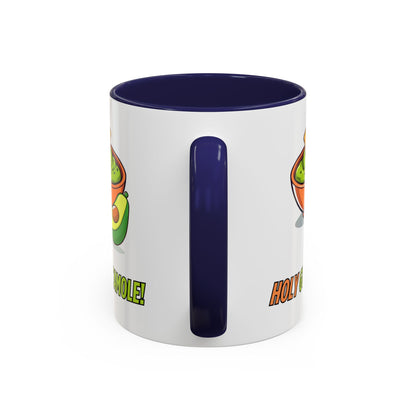 Holy Guacamole Coffee Mug, Fun Avocado Tea Cup, Quirky Kitchenware, Unique Gift for Food Lovers, Vibrant Drinkware