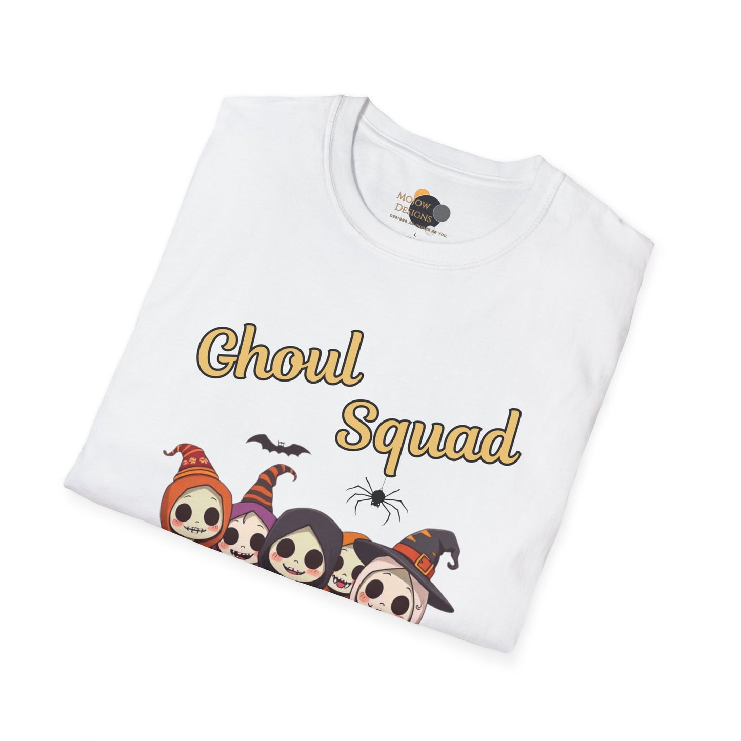 Unisex Ghoul Squad T-Shirt, Halloween Tee, Boo Crew Shirt, Spooky Season Apparel, Ghostly Friends Top, Fall