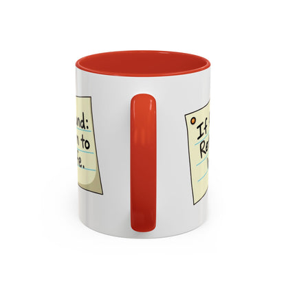 Humorous Coffee Mug - Perfect Gift for Husband, Funny Office Mug, Marriage Humor, Personalized Drinkware, Everyday Use