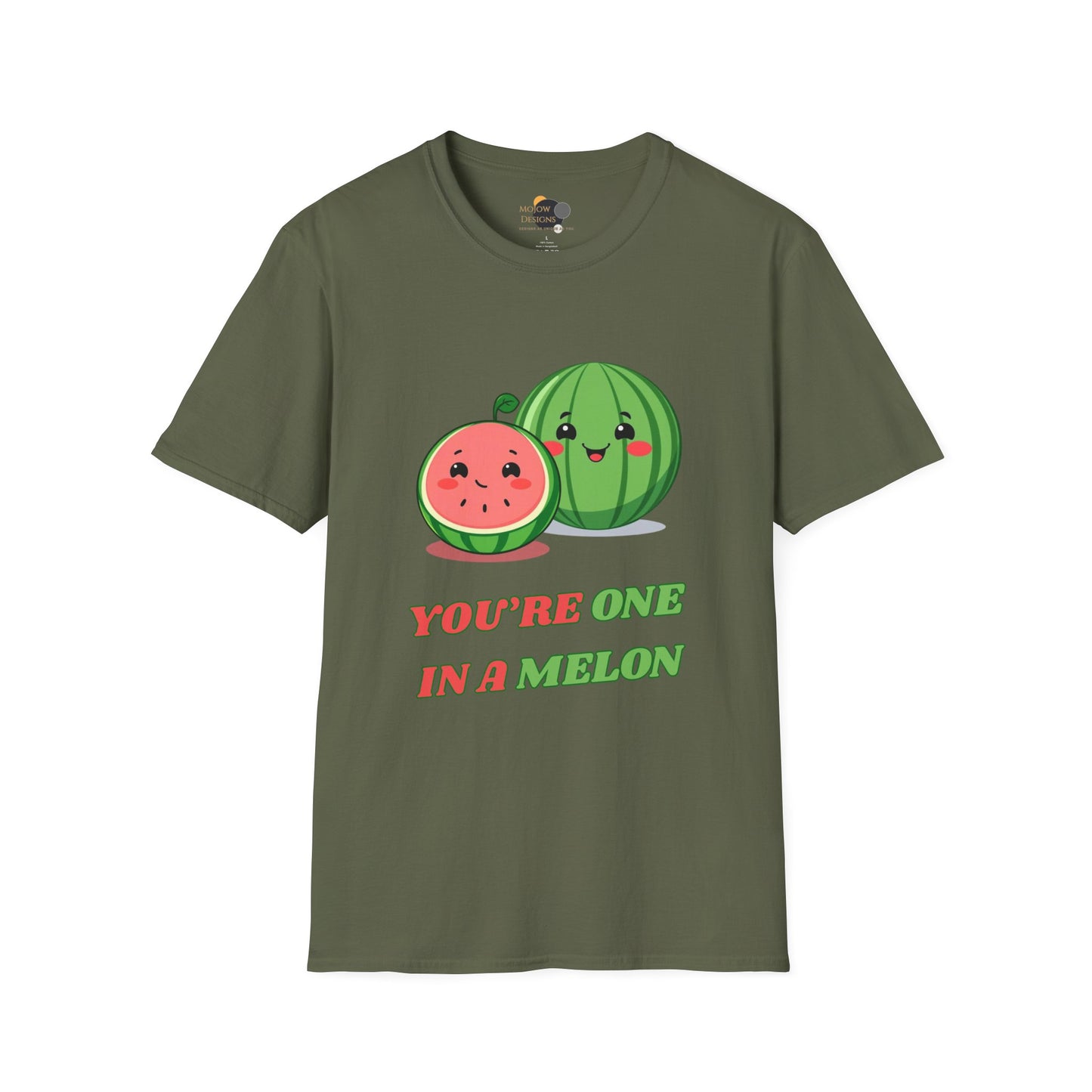 Funny Watermelon T-Shirt, Cute Summer Gift, Unisex Tee, Birthday Gift, Friendship Shirt, Cute Fruit Tee