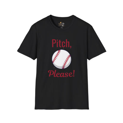 Baseball-Themed Unisex Softstyle T-Shirt, Perfect for Game Days, Sporty Gift, Summer Casual Wear, Unique Baseball Fan Apparel