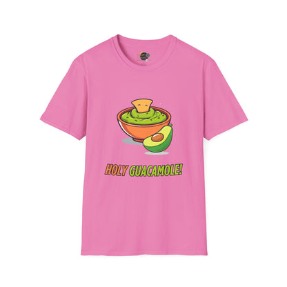 Holy Guacamole Avocado T-Shirt, Funny Graphic Tee, Unisex Softstyle Shirt, Perfect Gift, Casual Wear, Foodie Apparel