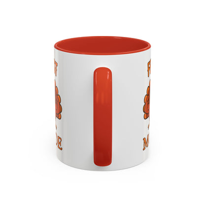 Thanksgiving Feast Mode Coffee Mug, Fun Turkey Mug, Holiday Coffee Cup, Unique Gift for Food Lovers, Fall Celebration Drinkware
