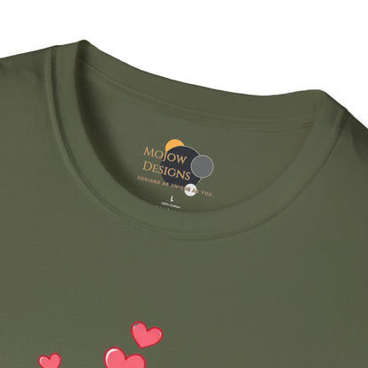 Love You a Latte Unisex T-Shirt, Cute Coffee Shirt, Valentine's Day Gift, Coffee Lover Tee, Fun Graphic Tee