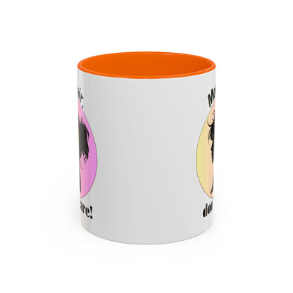 Mom Hair Coffee Mug - Stylish Gift for Moms, Caffeinated Humor Mug, Cute Kitchen Decor, Sweet Gift for Mother's Day, Funny Coffee Cup
