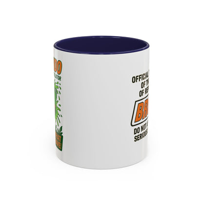 Brondo Accent Coffee Mug - Funny Gift for Coffee Lovers, Unique Office Mug, Gag Gift for Friends, Quirky Kitchenware, Novelty Drinkware
