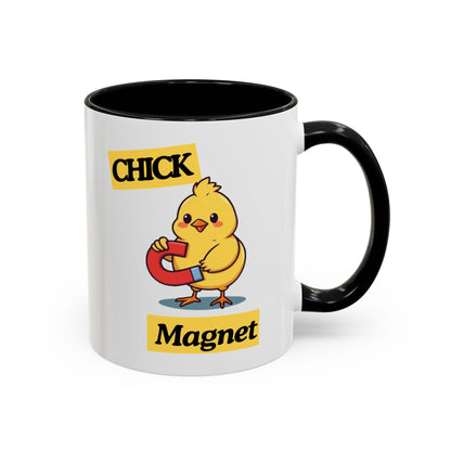 Cute Chick Coffee Mug for Animal Lovers, Funny Gift for Mother’s Day, Easter, Birthday, Home & Office Decor, Unique Ceramic Cup, Spring Time