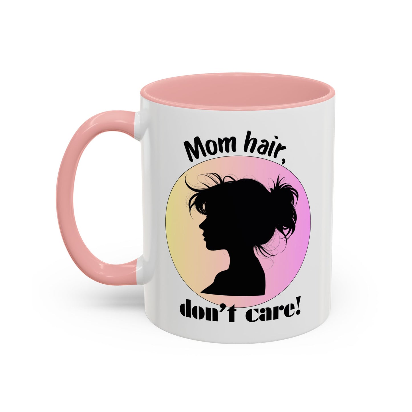 Mom Hair Coffee Mug - Stylish Gift for Moms, Caffeinated Humor Mug, Cute Kitchen Decor, Sweet Gift for Mother's Day, Funny Coffee Cup