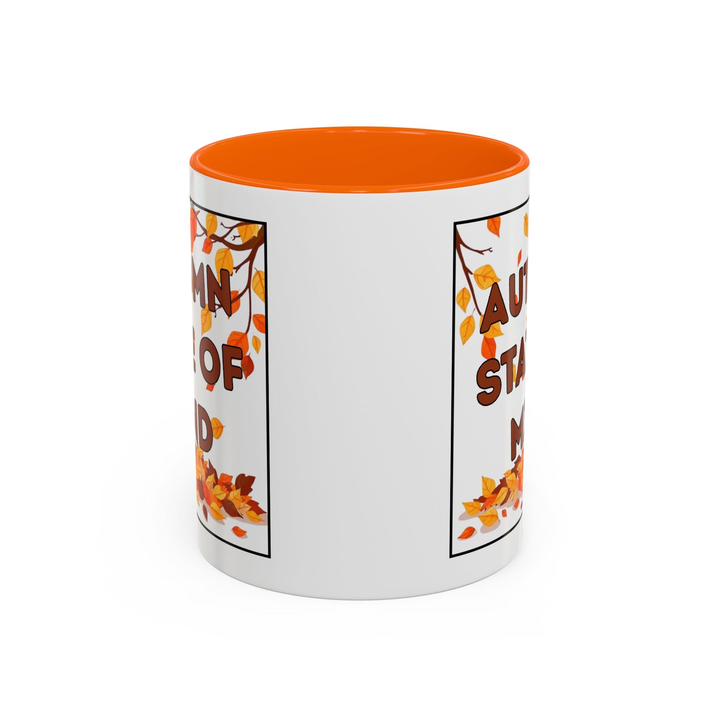 Autumn State of Mind Coffee Mug, Fall Decor Mug, Seasonal Gift, Cozy Beverage Mug, Halloween Coffee Cup, Pumpkin Spice Lover Gift