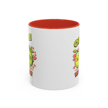 Olive You So Much Accent Coffee Mug, Valentines Day