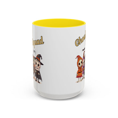 Ghoul Squad Coffee Mug - Perfect for Halloween Parties, Trick-or-Treating, or Everyday Use - Fun Spooky Gift, Holiday Decor, Novelty Mug, Fall