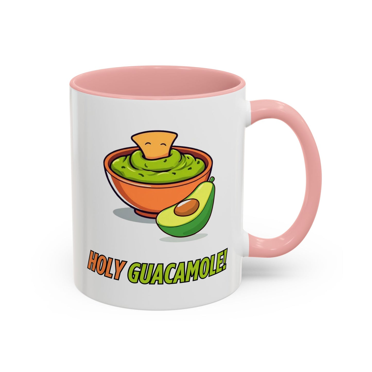 Holy Guacamole Coffee Mug, Fun Avocado Tea Cup, Quirky Kitchenware, Unique Gift for Food Lovers, Vibrant Drinkware