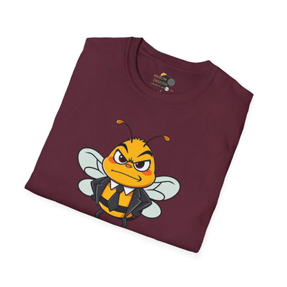 Funny Bee Graphic Tee, Mind Your Own Buzz-ness Shirt, Unisex Casual T-Shirt for Gift, Humor Apparel, Summer Wear, Spring Time