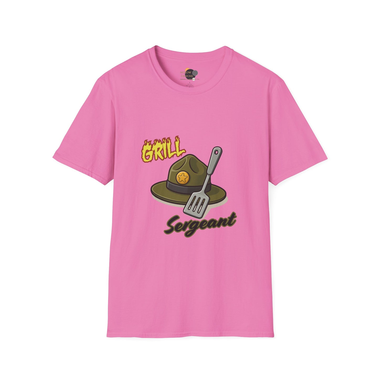 Grill Sergeant Unisex T-Shirt | Fun BBQ Gift, Casual Summer Wear, Cooking Enthusiast Tee, Father's Day Present, Outdoor Apparel