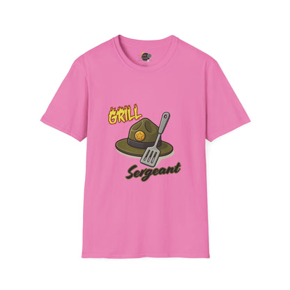 Grill Sergeant Unisex T-Shirt | Fun BBQ Gift, Casual Summer Wear, Cooking Enthusiast Tee, Father's Day Present, Outdoor Apparel