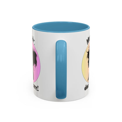 Mom Hair Coffee Mug - Stylish Gift for Moms, Caffeinated Humor Mug, Cute Kitchen Decor, Sweet Gift for Mother's Day, Funny Coffee Cup