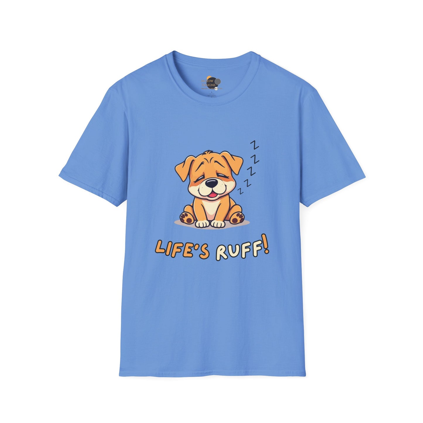 Cute Dog Tee - Life's Ruff! Unisex T-Shirt, Pet Lover Gift, Casual Wear, Funny Dog Shirt, Dog Mom/Dad Gift
