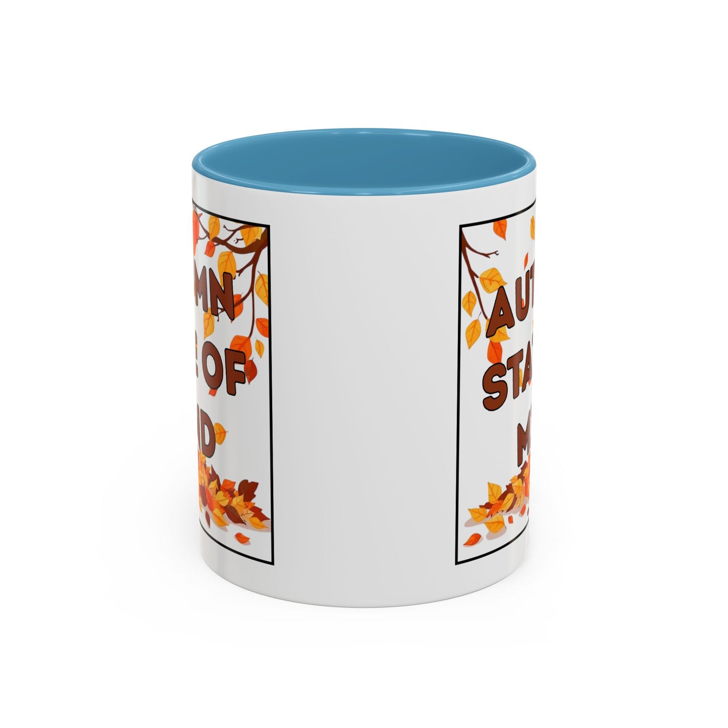 Autumn State of Mind Coffee Mug, Fall Decor Mug, Seasonal Gift, Cozy Beverage Mug, Halloween Coffee Cup, Pumpkin Spice Lover Gift