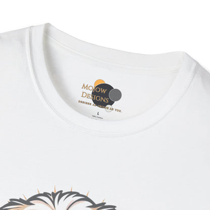 Cute Shih Tzu T-Shirt, Pet Lover Gift, Dog Mom Tee, Funny Dog Apparel, Unisex Softstyle Shirt