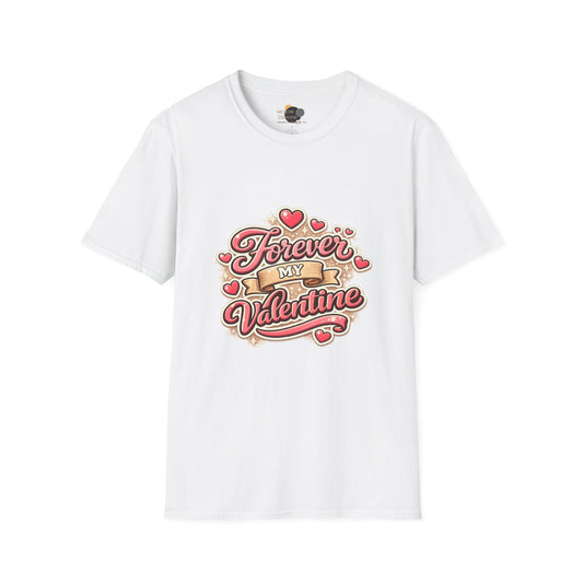 Forever My Valentine Retro Hearts T-Shirt