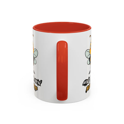 Mind Your Own Buzz-ness Accent Coffee Mug | Funny Bee Gift for Coffee Lovers, Bee Lover Mug, Humorous Kitchen Decor, Perfect for Gifts, Spring Time