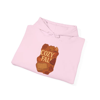 Cozy Fall Unisex Hooded Sweatshirt, Fall Fashion, Autumn Gift, Cozy Hoodie, Pumpkin Spice Lover, Sweatshirt for Cool Weather