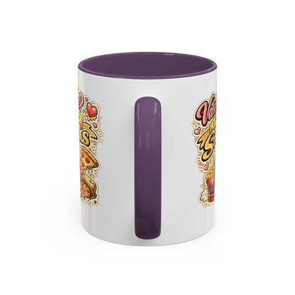 Valentine? I Prefer Snacks Coffee Mug — Funny Food Lover Gift