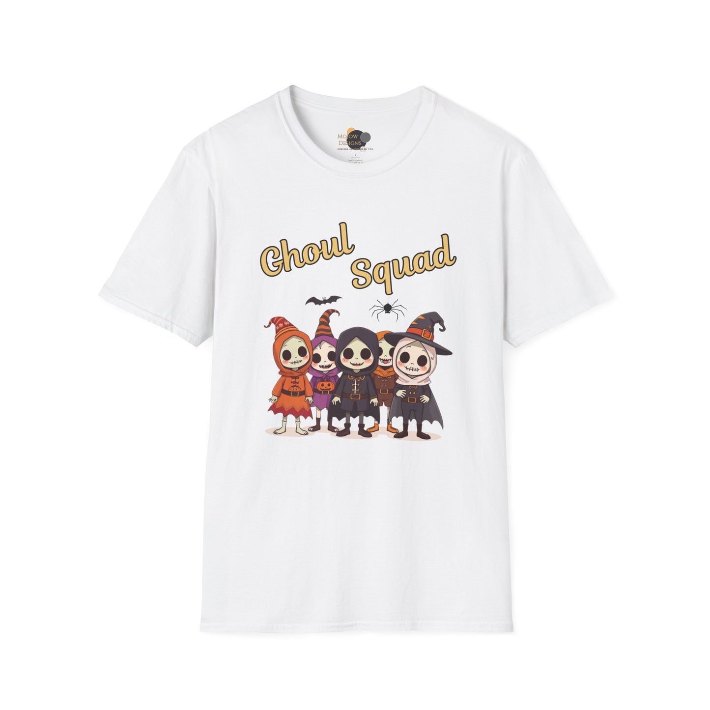 Unisex Ghoul Squad T-Shirt, Halloween Tee, Boo Crew Shirt, Spooky Season Apparel, Ghostly Friends Top, Fall