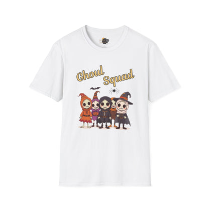 Unisex Ghoul Squad T-Shirt, Halloween Tee, Boo Crew Shirt, Spooky Season Apparel, Ghostly Friends Top, Fall