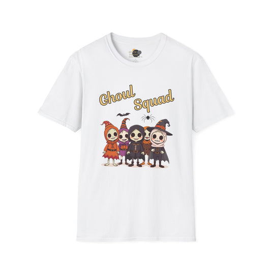 Unisex Ghoul Squad T-Shirt, Halloween Tee, Boo Crew Shirt, Spooky Season Apparel, Ghostly Friends Top, Fall