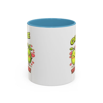 Olive You So Much Accent Coffee Mug, Valentines Day
