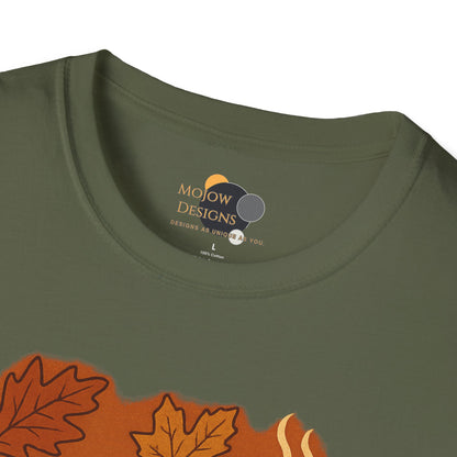 Cozy Fall Unisex T-Shirt, Autumn Tee, Seasonal Wear, Fall Fashion, Thanksgiving Gift, Pumpkin Spice Shirt