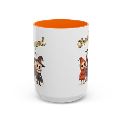 Ghoul Squad Coffee Mug - Perfect for Halloween Parties, Trick-or-Treating, or Everyday Use - Fun Spooky Gift, Holiday Decor, Novelty Mug, Fall