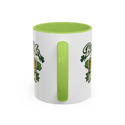 Beer Me I'm Irish Accent Coffee Mug — St. Patrick's Day Beer Mug Gift