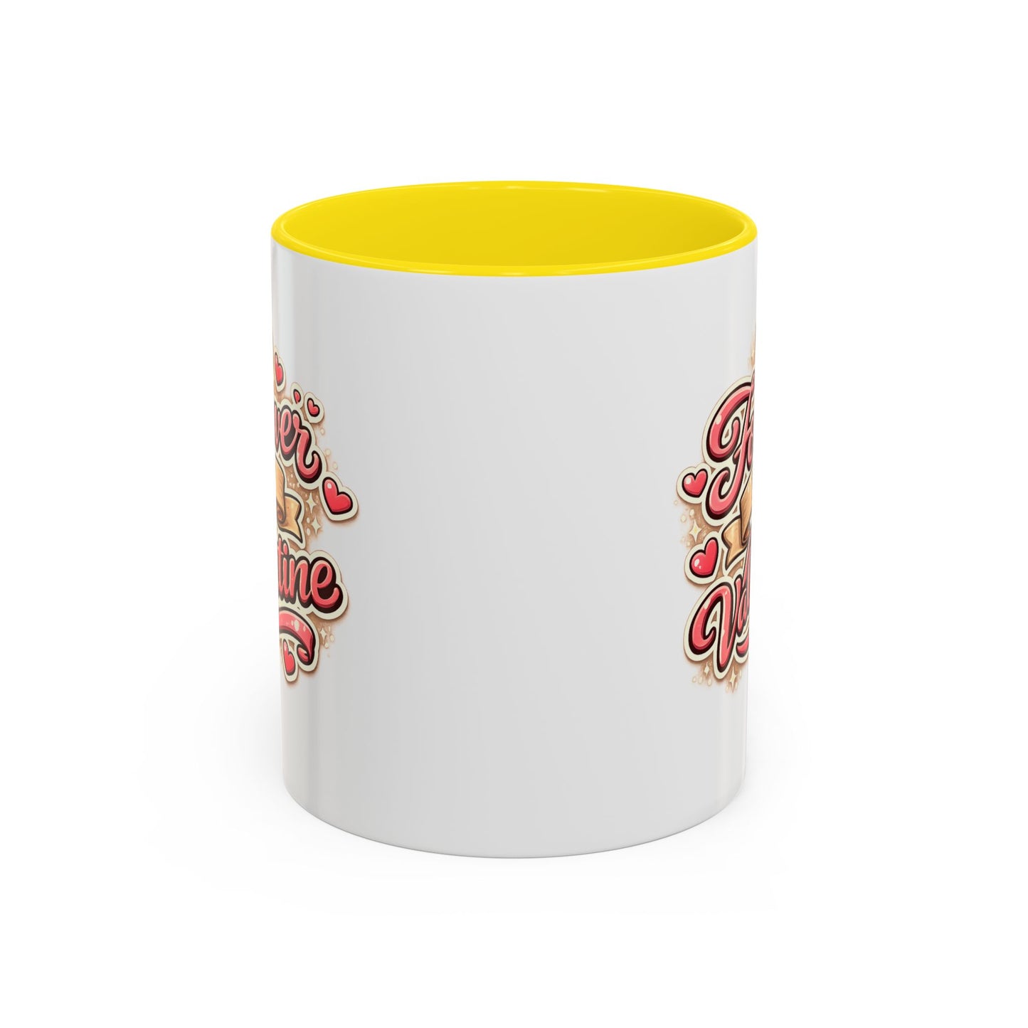 Forever My Valentine Accent Coffee Mug – Romantic Valentine’s Day Gift