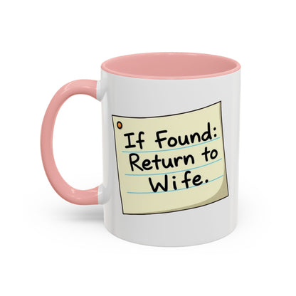 Humorous Coffee Mug - Perfect Gift for Husband, Funny Office Mug, Marriage Humor, Personalized Drinkware, Everyday Use