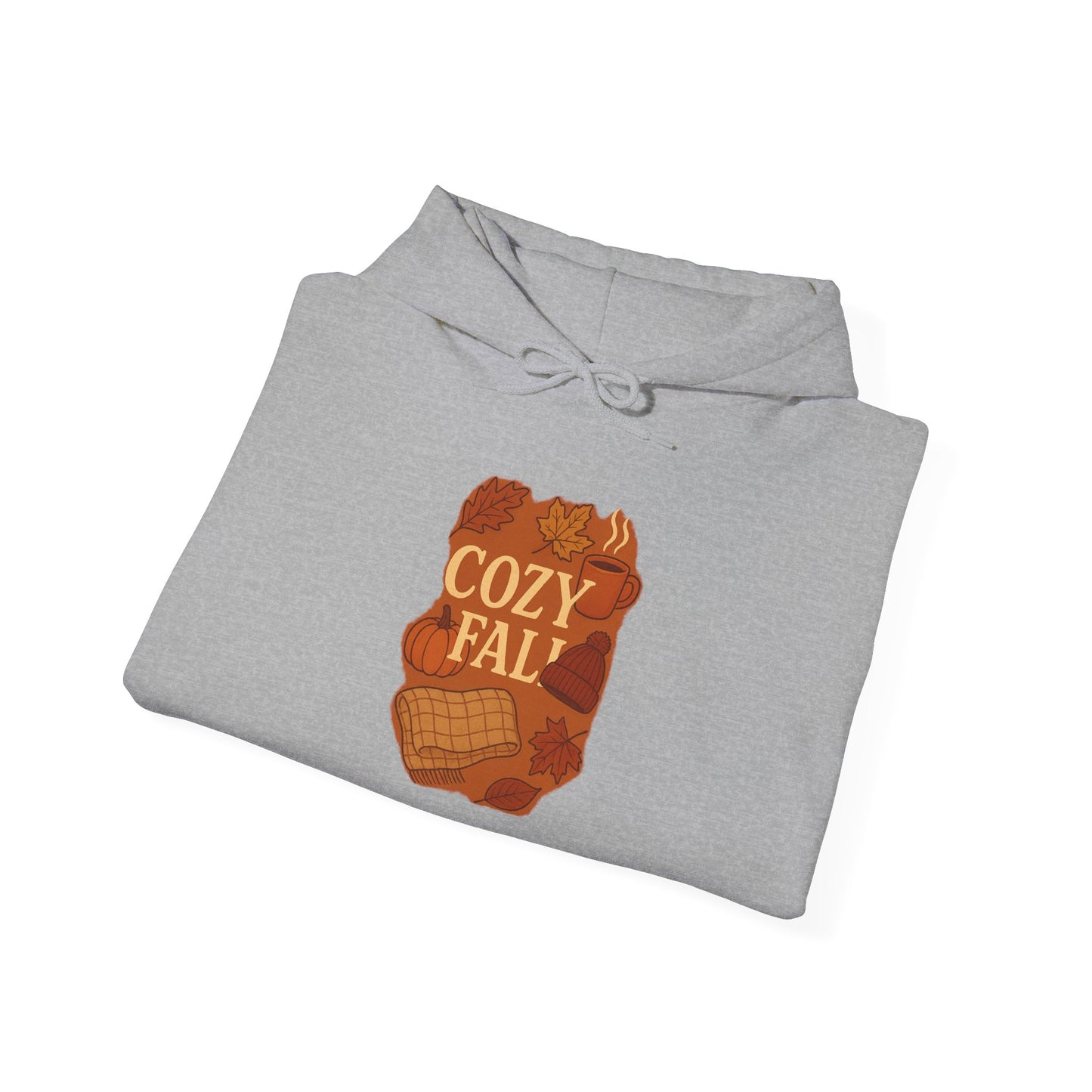 Cozy Fall Unisex Hooded Sweatshirt, Fall Fashion, Autumn Gift, Cozy Hoodie, Pumpkin Spice Lover, Sweatshirt for Cool Weather