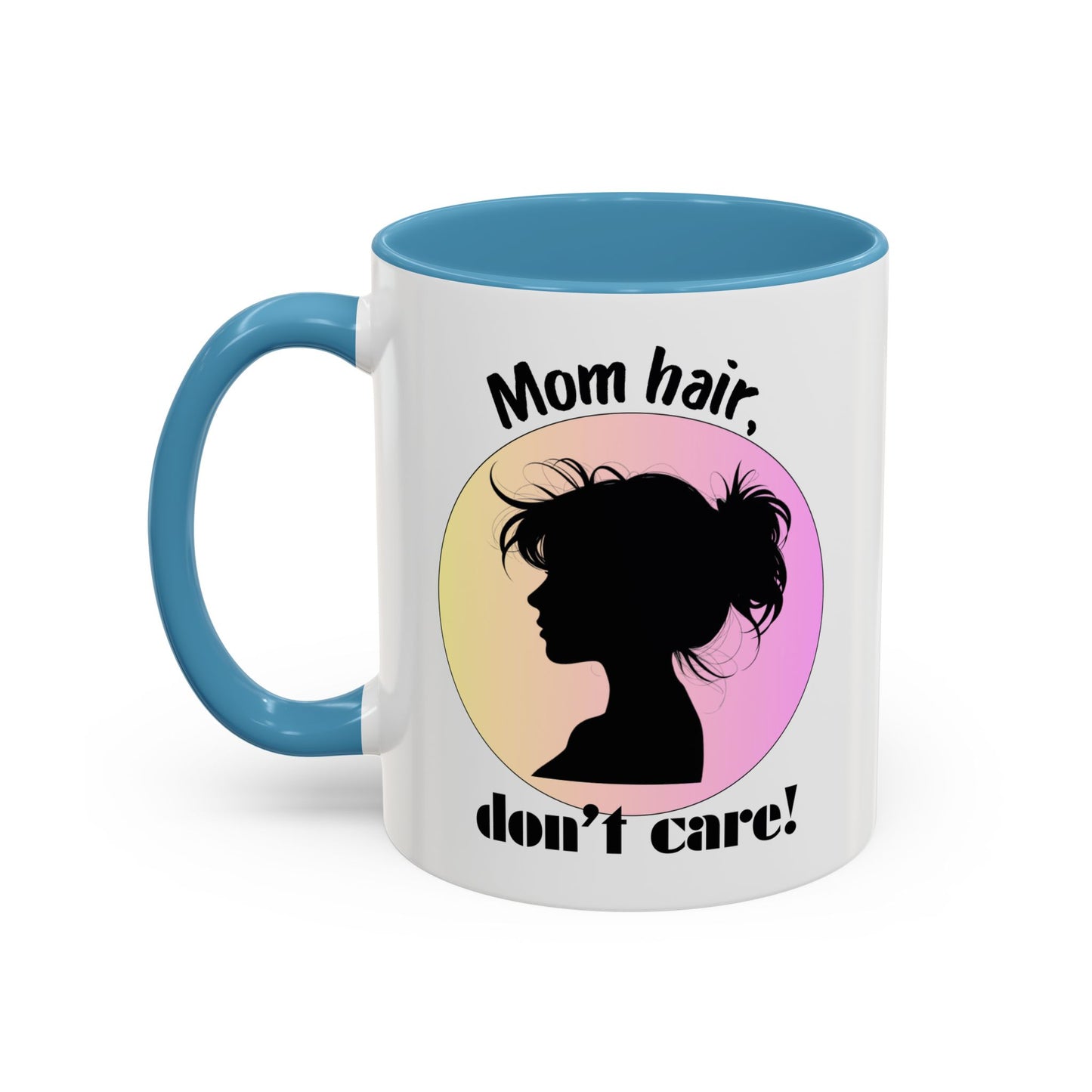 Mom Hair Coffee Mug - Stylish Gift for Moms, Caffeinated Humor Mug, Cute Kitchen Decor, Sweet Gift for Mother's Day, Funny Coffee Cup