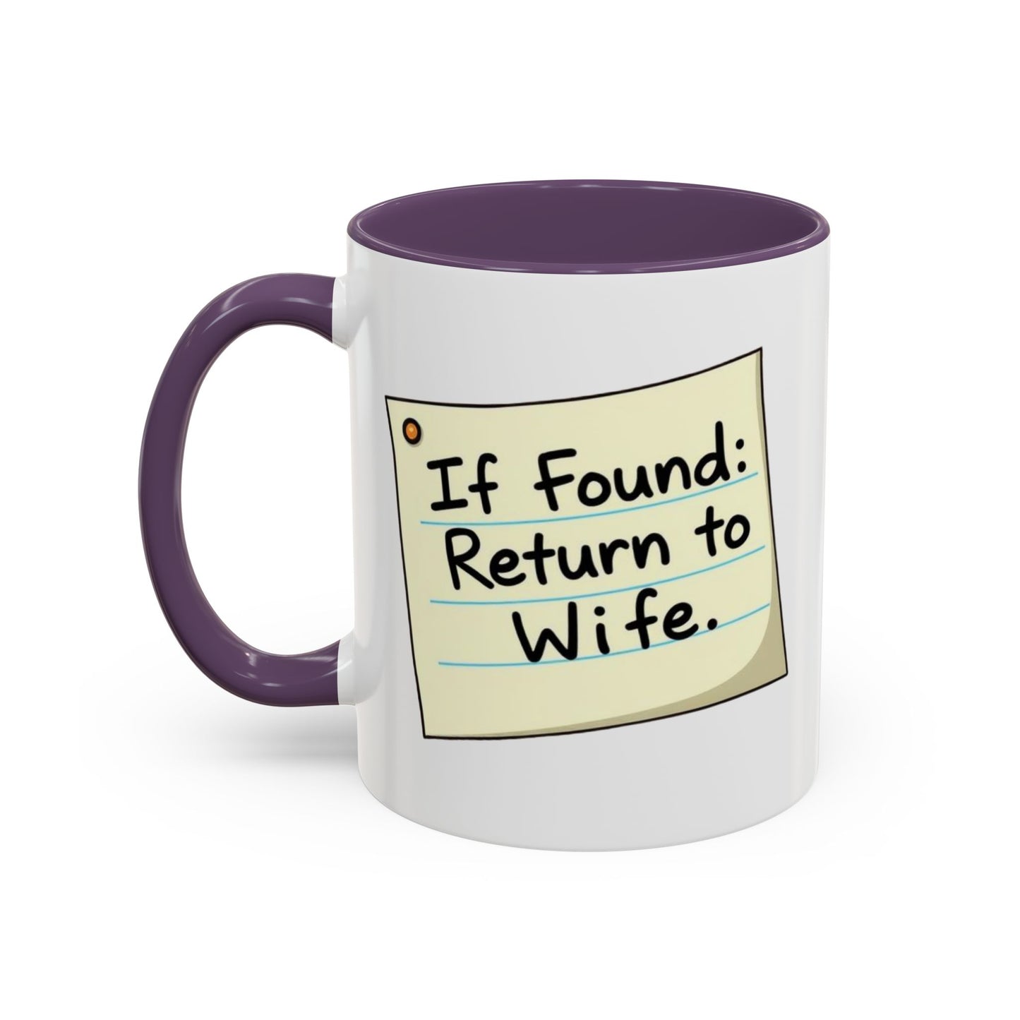 Humorous Coffee Mug - Perfect Gift for Husband, Funny Office Mug, Marriage Humor, Personalized Drinkware, Everyday Use