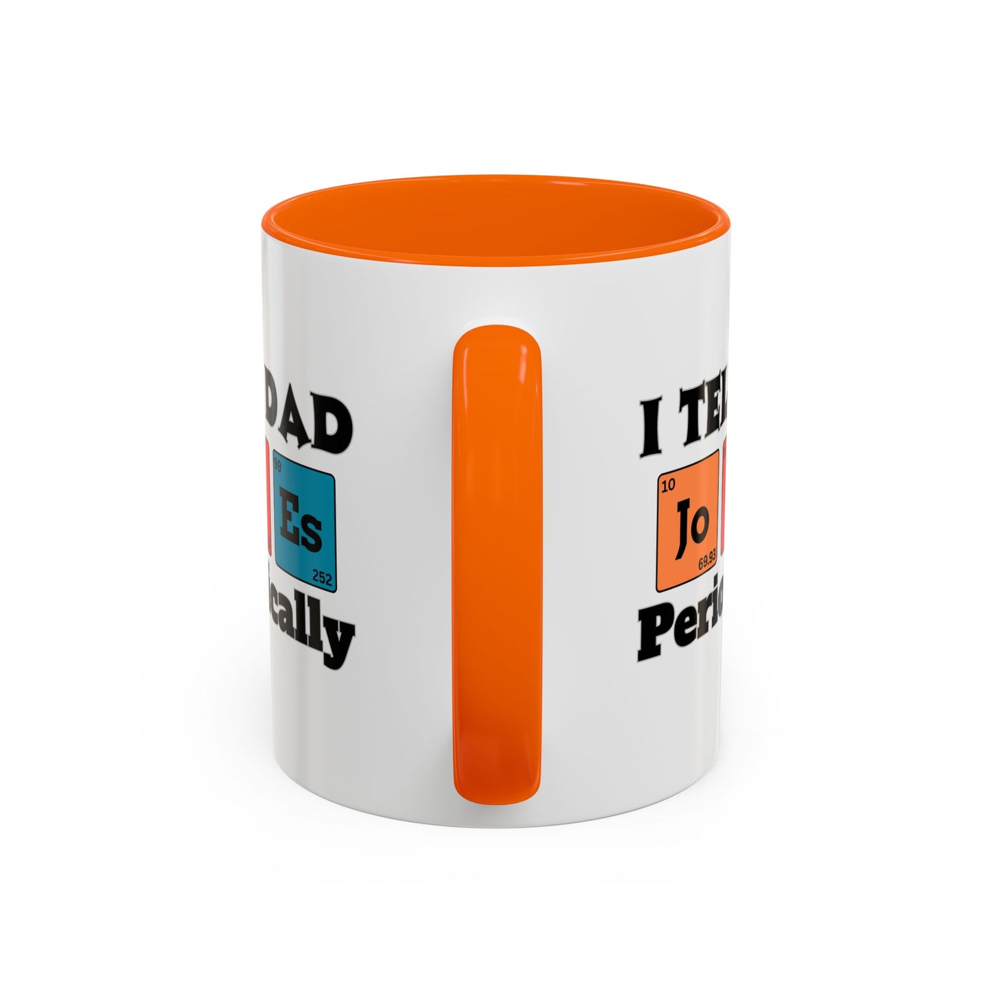 Funny Chemistry Dad Coffee Mug, Gift for Father's Day, Science Lover Mug, Dad Joke Mug, Periodic Table Design