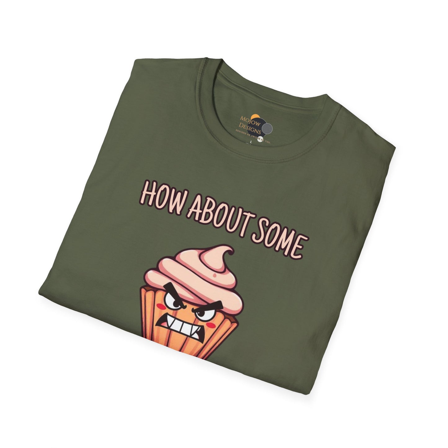 Funny Cupcake T-Shirt, Unisex Graphic Tee, Gift for Bakers, Baking Humor Shirt, Cute Foodie Apparel, Dessert Lover Top