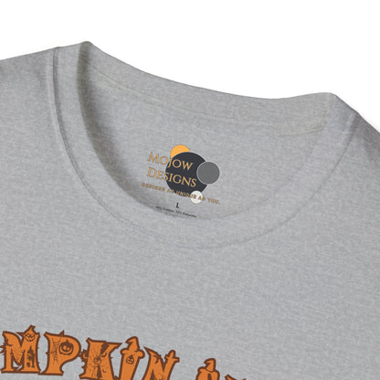 Pumpkin Spice Unisex T-Shirt | Cozy Fall Tee, Halloween Shirt, Autumn Apparel, Casual Outfit, Gift for Pumpkin Lovers