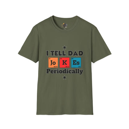 Humorous Dad Joke T-Shirt, Funny Graphic Tee for Father's Day, Unisex Gift for Dad, Dad Jokes Enthusiast, Casual Everyday Wear