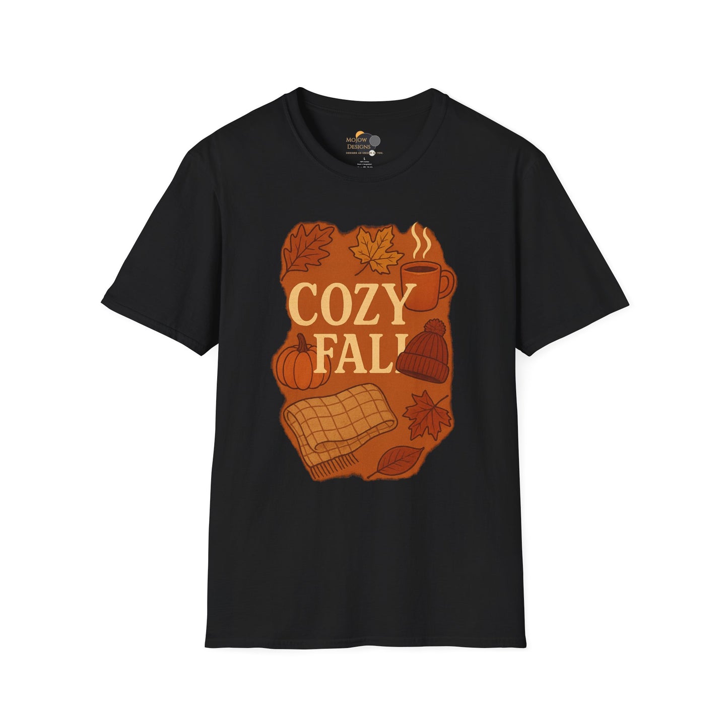 Cozy Fall Unisex T-Shirt, Autumn Tee, Seasonal Wear, Fall Fashion, Thanksgiving Gift, Pumpkin Spice Shirt