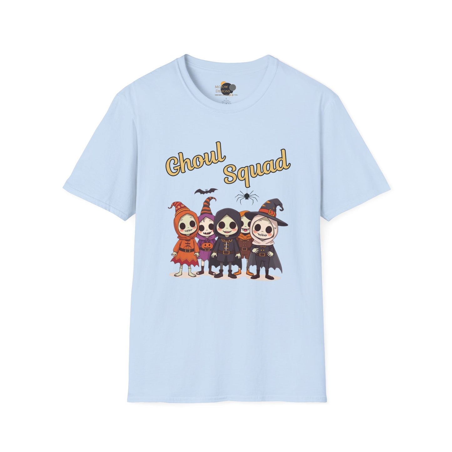 Unisex Ghoul Squad T-Shirt, Halloween Tee, Boo Crew Shirt, Spooky Season Apparel, Ghostly Friends Top, Fall