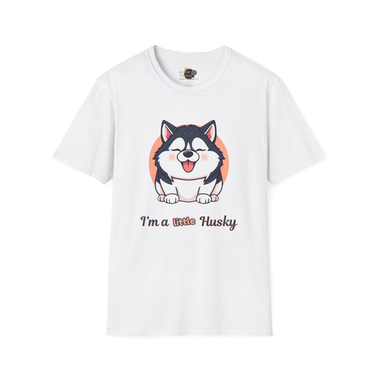 Cute Husky T-Shirt, Unisex Dog Lover Tee, Pet Owner Gift, Summer Apparel, Funny Animal Shirt, Casual Wear