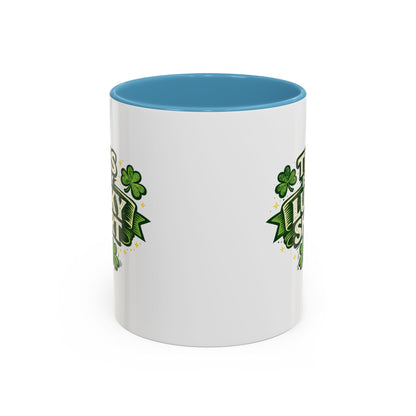 Lucky Shirt Coffee Mug — "This Is My Lucky Shirt" St. Patrick’s Day Accent Mug