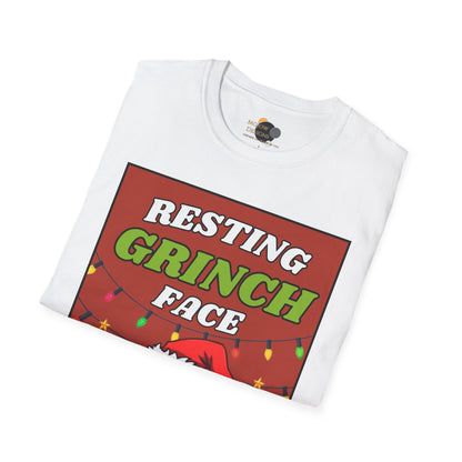 Grinch 'Resting Grinch Face' Christmas T‑Shirt