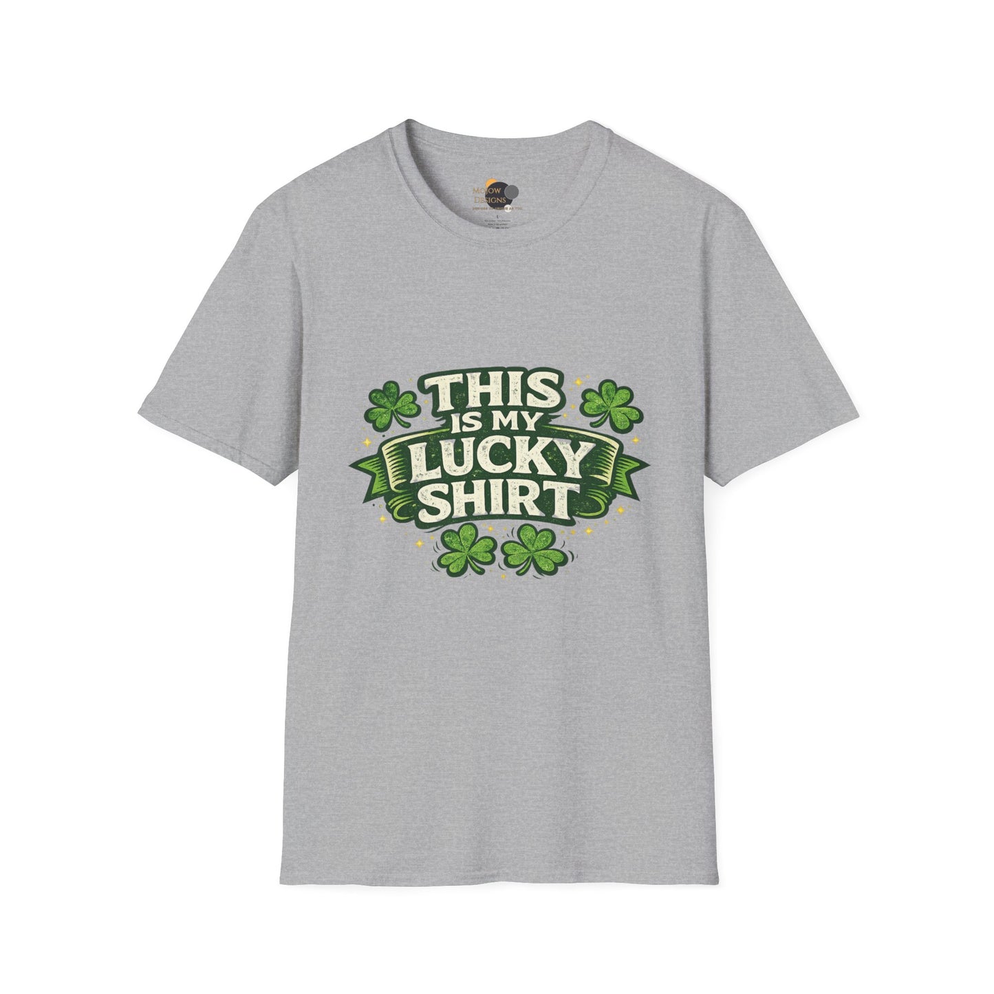 This Is My Lucky Shirt St. Patrick’s Day Shamrock T-Shirt